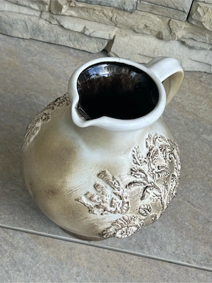 Vintage Keramikvase 60er Jahre Bild 5
