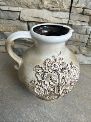 Vintage Keramikvase 60er Jahre Bild 4