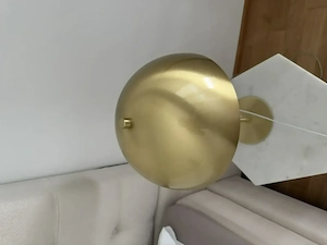 Tischlampe Gold