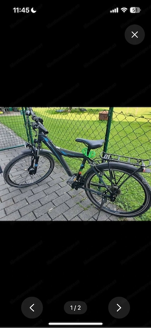 Jugendfahrrad   Citybike   Wie neu, sofort fahrbereit Bild 2