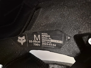 Helm fox proframe - super Zustand  Bild 4
