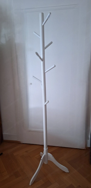 Garderobenständer Holz platzsparend Bild 3