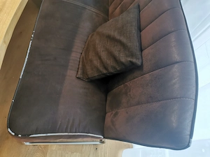 Essgruppe Bank und 4 Stühle Bild 4