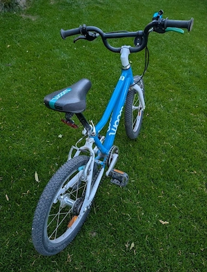 Woom 3 Kinderfahrrad in Blau, gebraucht, guter Zustand Bild 5