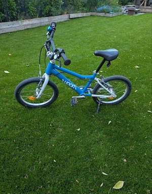 Woom 3 Kinderfahrrad in Blau, gebraucht, guter Zustand Bild 2