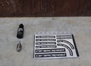 CERAMICSPEED OSPW 3D gedrucktes hohles Titan Bild 5