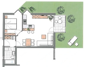 2 Zimmer Gartenwohnung Bild 8