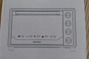 Mini-Backofen 30L 1600 W Bild 3