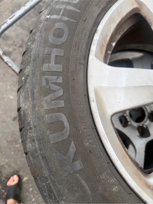 225 55 16 für audi a4 ,vw passat gute profil s.reifen mit alu felgen  Bild 3