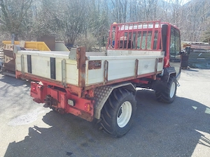 Aufbaukipper Lindner Unitrac kurzer Radstand Bild 2