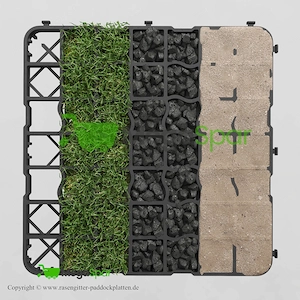 Paddockplatten und Rasengitter für Parkplätze, ideale Paddockgitter für Pferde Bild 8