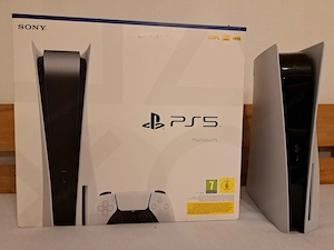 Sony PlayStation 5 (PS5) Disc Edition 825GB - mit Controller, OVP, 2 Top-Spiele & Zubehör Bild 7