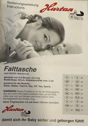 Kinderwagen Hartan Racer GTS - top Zustand! Bild 8