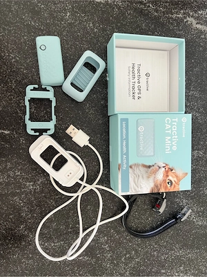 Tractive Cat Mini Set Hellblau