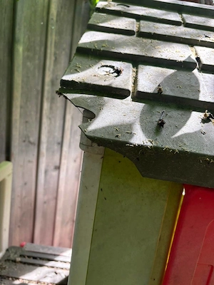 Smoby Spielhaus auf Stelzen mit Rutsche Bild 4