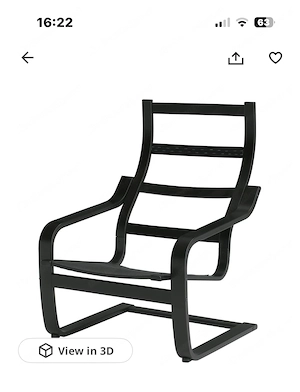 Ikea poäng sessel Bild 2