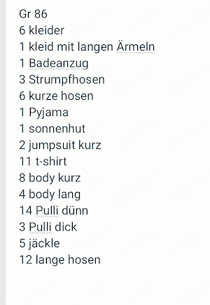 über 150 teile mädchenkleidung gr 80-98 Bild 4