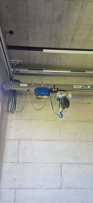 ABUS Hängebahnkran   Einträgerkran   500 kg Tragkraft Bild 2