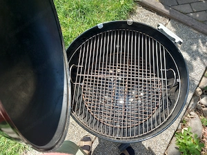 Original Weber Holzkohle Kugelgrill Bild 3