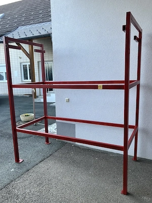 Biete 3 St  Stahl-Lagerregale Bild 4