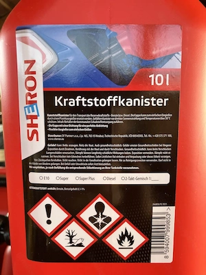  8 St. Kraftstoff-Kanister 10 l, NEU Bild 3