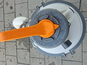 Sandfilterpumpe Pool - Bestway Flowclear 3.028 l h Grau NEUWERTIG Bild 2