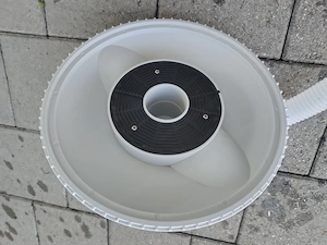 Sandfilterpumpe Pool - Bestway Flowclear 3.028 l h Grau NEUWERTIG Bild 4