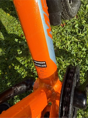 Merida MATTS J 20+ Kinderfahrrad   Fatbike 20 Zoll orange Bild 2