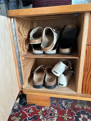 Kommode, Garderobe, Sideboard mit Spiegel Bild 5