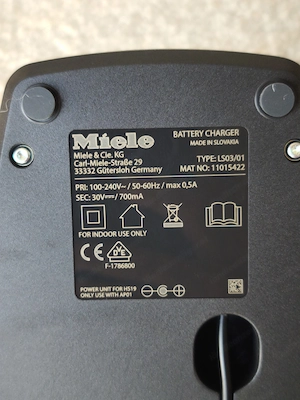 Miele HX LS Triflex Ladeschale, Ladegerät für Serie HX1 + HX2 Bild 3
