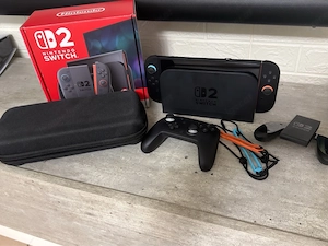 Nintendo Switch 2 mit Zubehör + Controller und Speicherkarte Bild 2