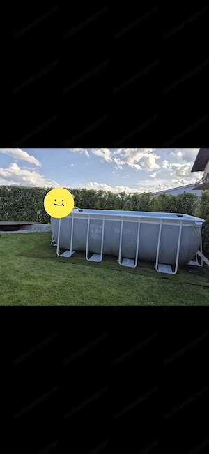 Frame Pool Set Prism Quadra 400 x 200 x 122 cm Bild 2