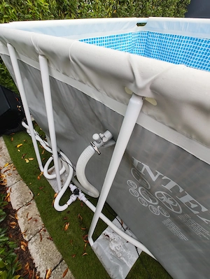 Frame Pool Set Prism Quadra 400 x 200 x 122 cm Bild 5