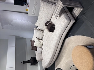 Valentini Sofa - heller Stoff