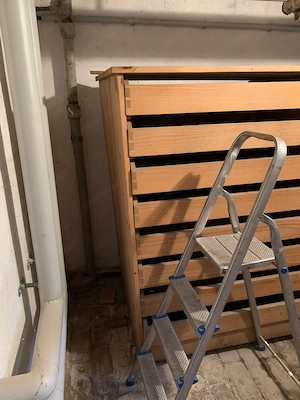 Vorratsregal zu verschenken ca.222 cm x 160cm, x 85 cm  Bild 3