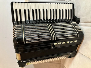 Akkordeon, Hohner Morino+ V 120 De Luxe, Cassotto, schwarz, 5- chörig neuwertig Bild 9