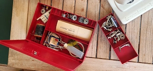 Bernina record 830 mit Koffer und Zubehör Bild 8