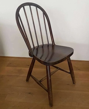 10 originale THONET Wirtshausstühle um 1900 - Bugholz Klassiker - mit Etikett Bild 5