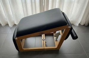 NOHRD TriaTrainer Trainingsbank Fitness klappbar Holz Design Sportgerät