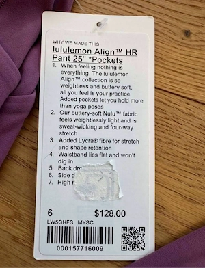 Lululemon Leggings Bild 2