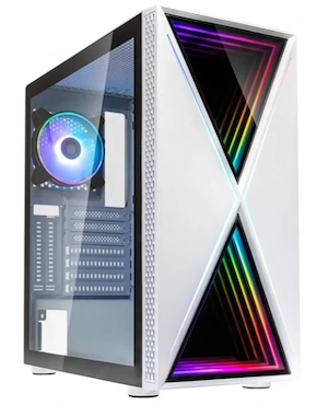 Gaming-PC (Ryzen 5 8400F, 1,5TB M2 SSD HDD, 32GB DDR5, RX5700XT) - TOP