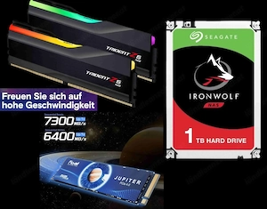 Gaming-PC (Ryzen 5 8400F, 1,5TB M2 SSD HDD, 32GB DDR5, RX5700XT) - TOP Bild 8