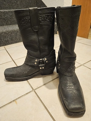 Bikerstiefel Damen Bild 2