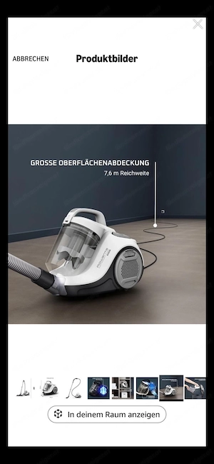 Rowenta Staubsauber 900 Watt Bild 2