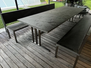 Zu Verkaufen Gartenset Cromstahl Bild 2