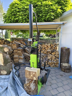 Holzspalter  elektro Zipper ZI-HS 14 Tonnen Bild 3