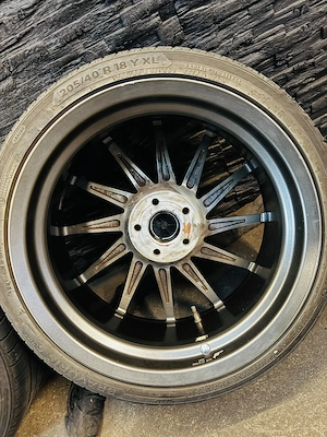 Japan Racing JR22 7,5x18 ET40 5x112 mit Sommerreifen Neuwertig Bild 8
