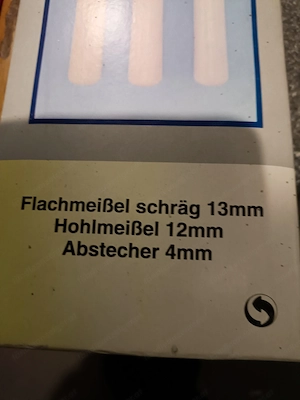 6 Stück Drechselmesser  Bild 2