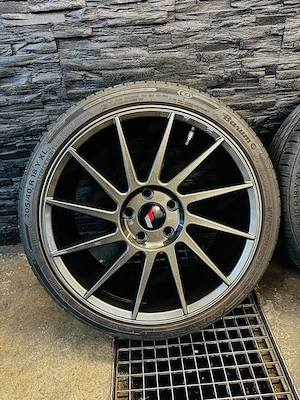 Japan Racing JR22 7,5x18 ET40 5x112 mit Sommerreifen Neuwertig Bild 7