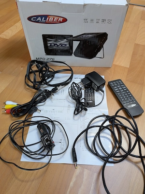 Tragbarer DVD-Player für das Auto   Set mit 2 Bildschirmen   7 Zoll   mit Akku Bild 4